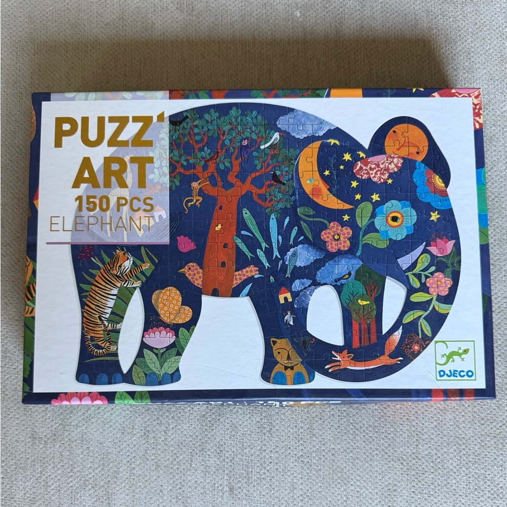 Djeco Elephant Puzzle Art 150 Pieces